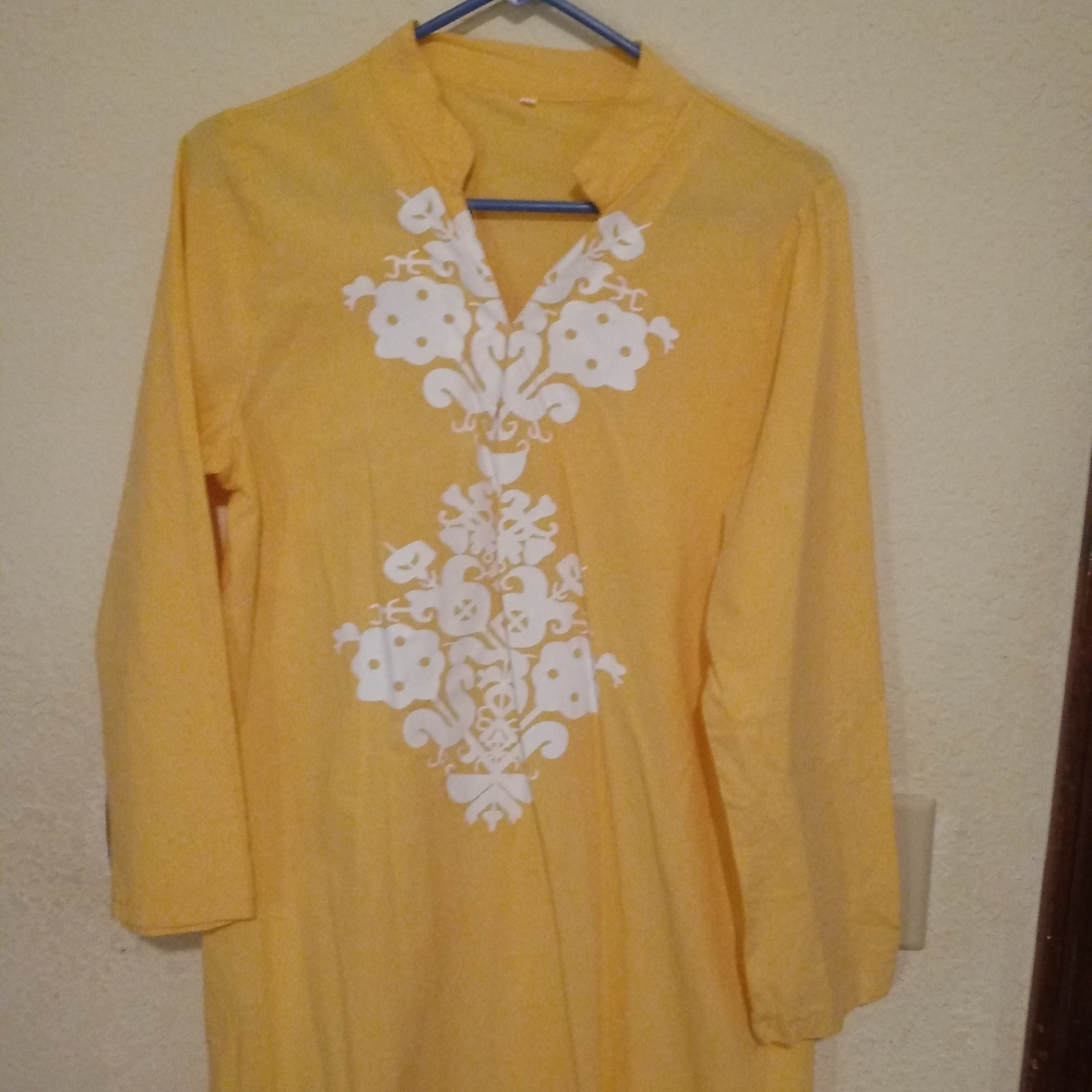 Afghan maxi dress